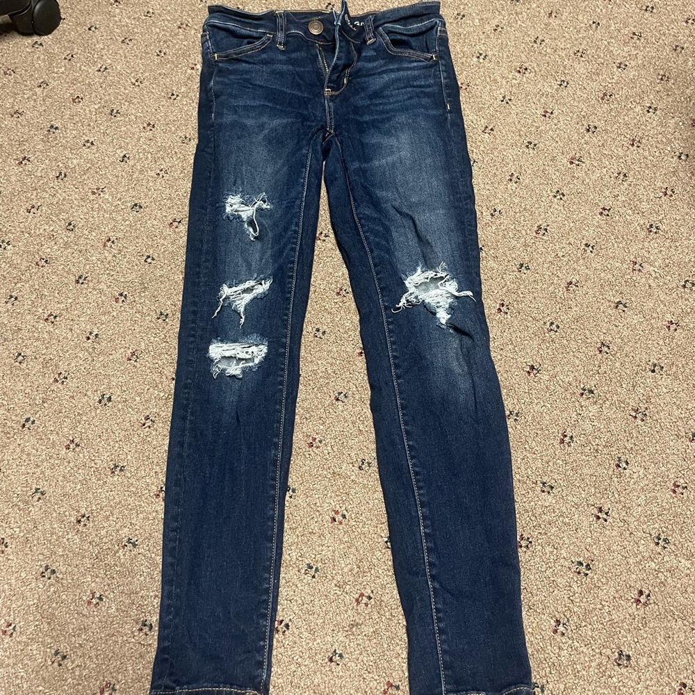 American eagle jeans size 0